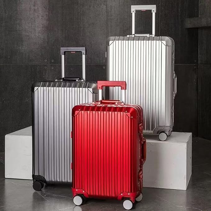 Mvst Luggage Premium All Aluminum Magnesium Carry On 20'' Lightweight Metal - Image 8