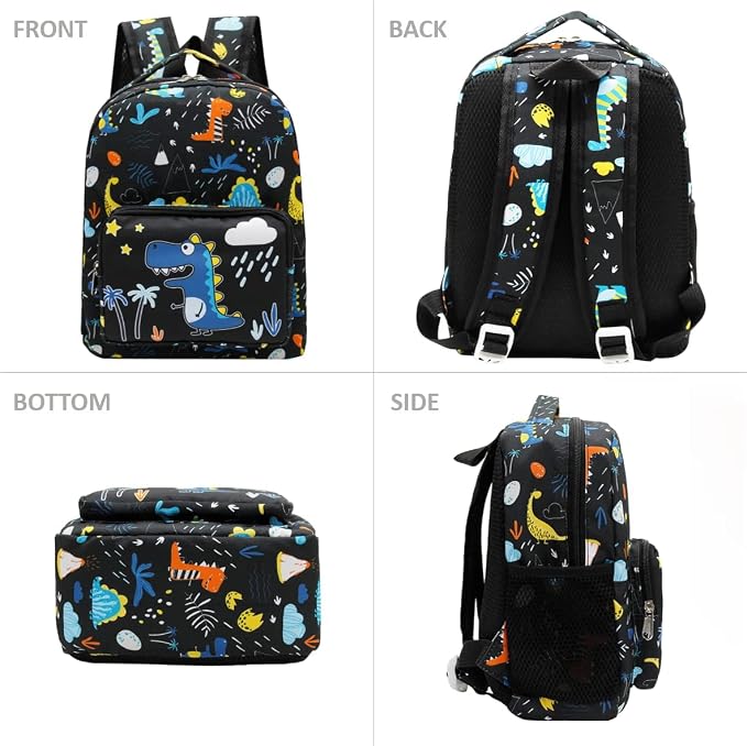 POWOFUN13 inch Kids Toddler Preschool Travel Backpack Cute Cartoon Backpack - Image 3