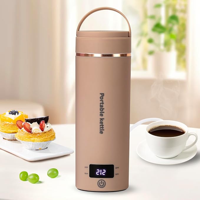 Travel Electric Kettle Portable Mini Kettle, Small Hot Water Boiler by TouxilaTravelElectricKettle