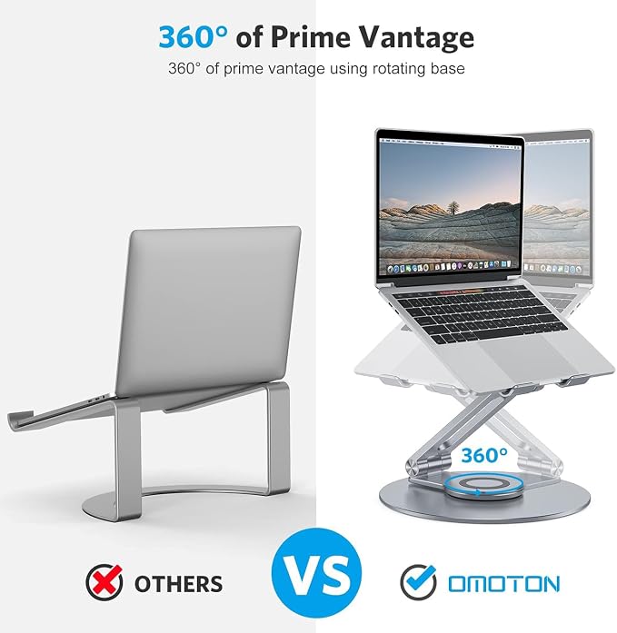 OMOTON Adjustable Laptop Stand - Image 3