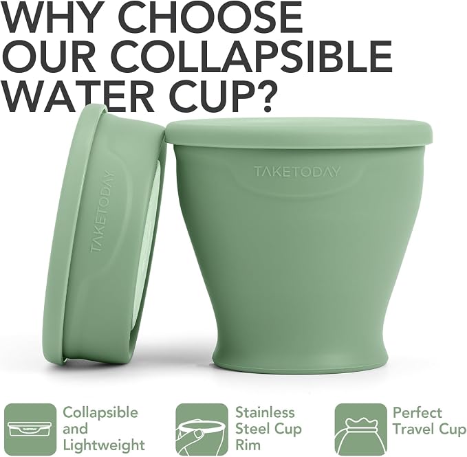 TakeToday Collapsible Travel Cup - Image 3