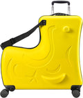 Hardside Ride on Kids Luggage by AOWEILA