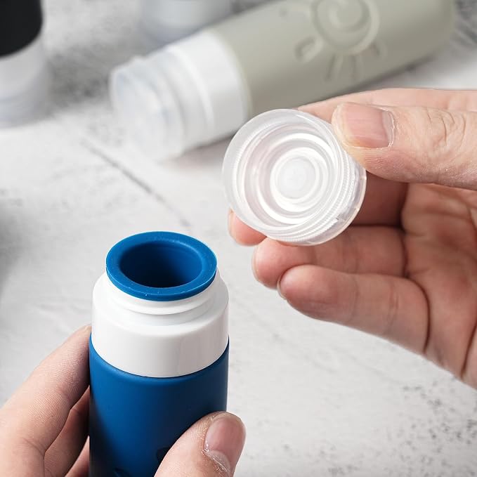 Travel Bottles for Toiletries, TSA Approved Travel Containers 3oz Leak Proof - Image 5