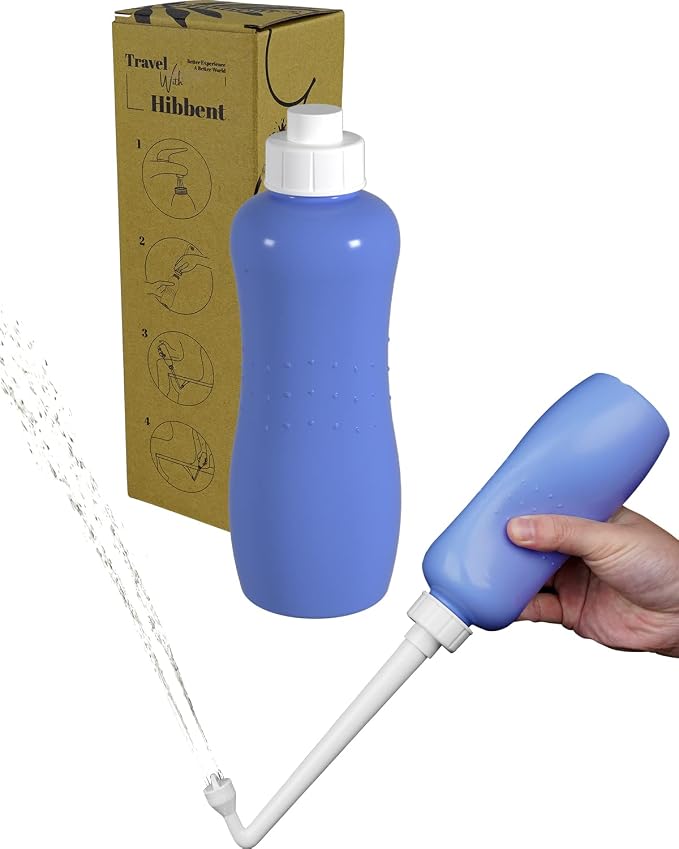 Hibbent Portable Bidet for Travel, Handheld Travel Bidet, Personal Hygiene Care by Hibbent