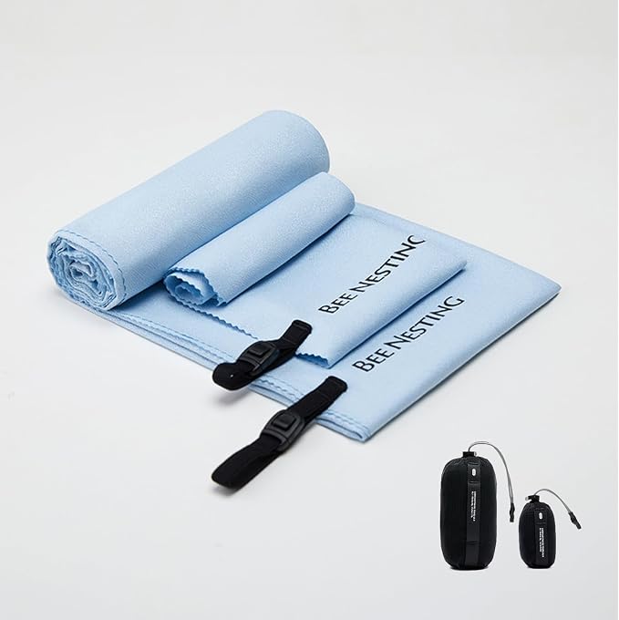 Ultralight Quick Dry Towels in XLarge & Small Sizes by BeeNesting