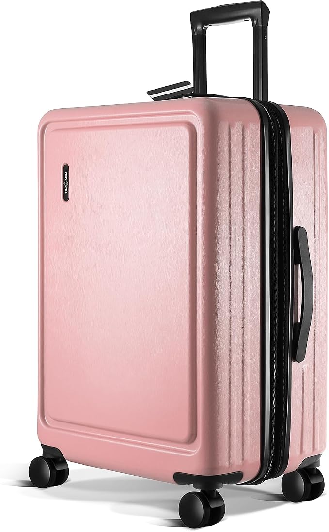 24 Inch Luggage with Spinner Wheels, Hard Shell Suitcase with TSA Locks by TravelArim