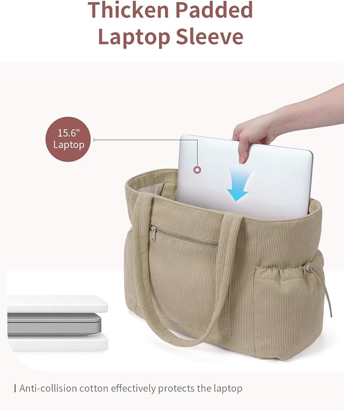 ECOHUB Tote Bag for Women, Work Tote Bags - Image 5