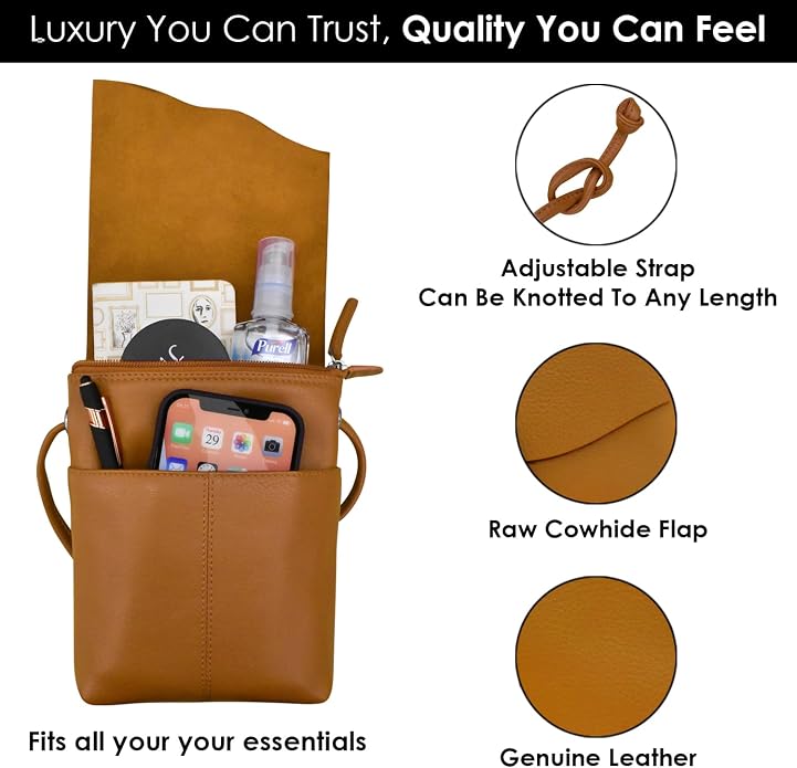 ili New York Leather Mini Sac Crossbody - Image 4