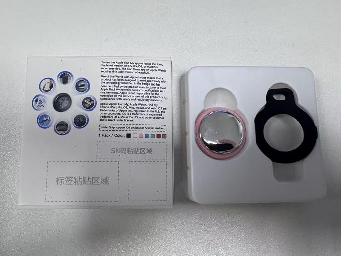 2025 New Air Tracker Tags-6 Pack, Replaceable Battery, Key Finder and Item - Image 11