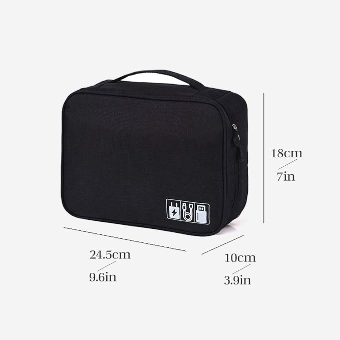 Electronics Organizer, OrgaWise Electronic Accessories Bag Travel Cable - Image 2