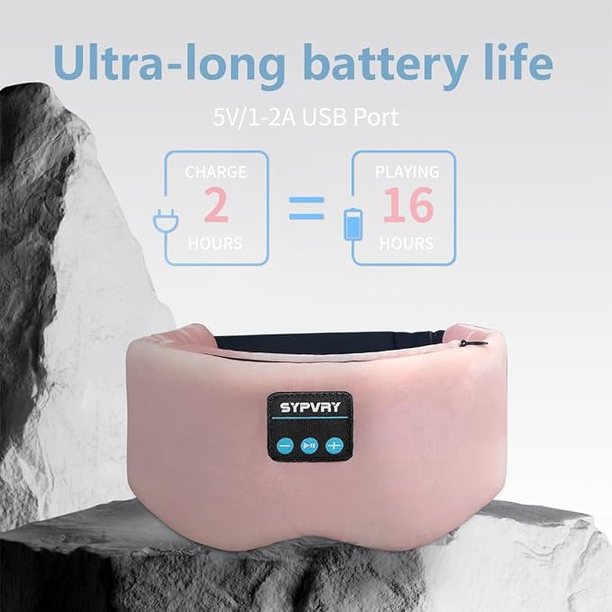 Bluetooth Sleep Mask Wireless Headphones Bluetooth Eye Mask - Image 2