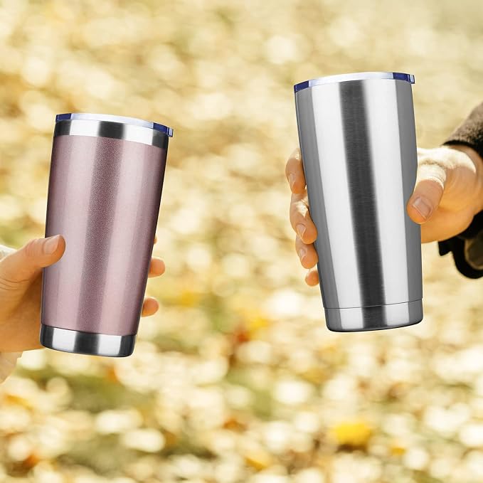 20oz Tumbler Stainless Steel Vacuum Insulated Mug - Image 7