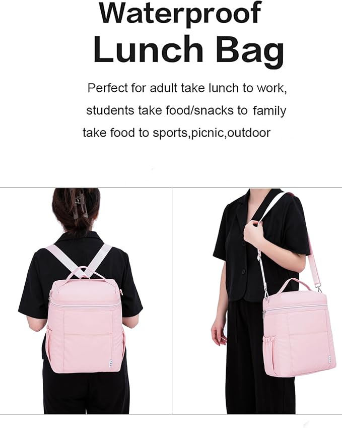 NOL Natural Organic Lifestyle Insulated Lunch Bags - Image 7