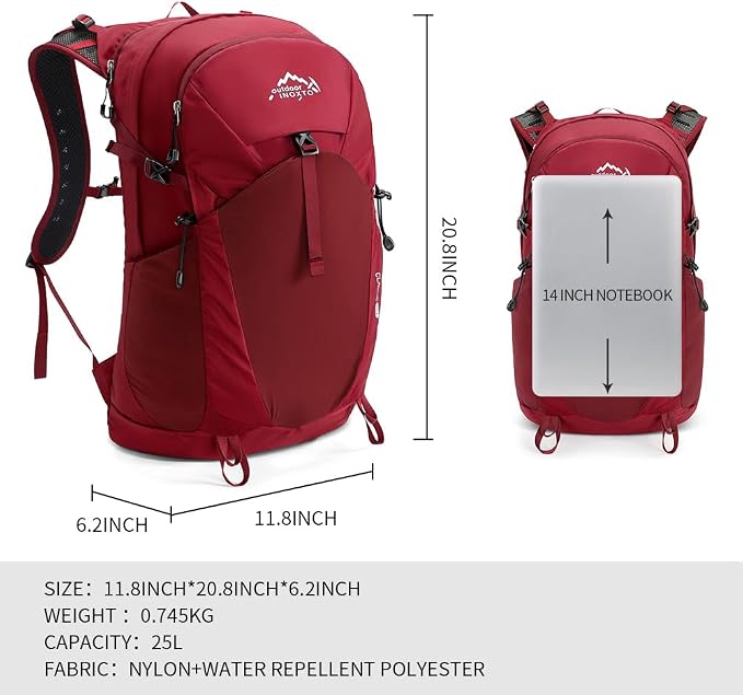 Hiking Hydration Backpack with 3l Water Bladder - Image 3