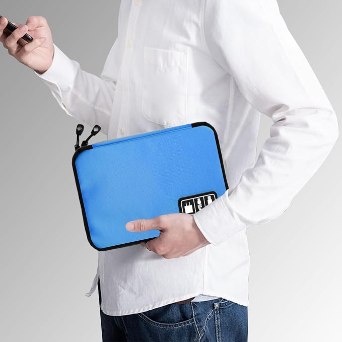 Electronics Travel Organizer, Portable Waterproof Electronic Travel Storage Bag - Image 6
