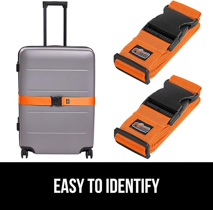 GORILLA GRIP Heavy Duty Adjustable Luggage Straps - Image 4