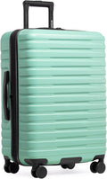 U.S. Traveler Boren Polycarbonate Hardside Rugged Travel Suitcase Luggage by USTraveler