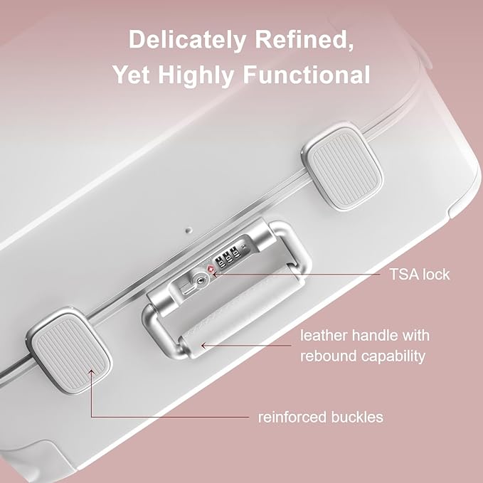LEVEL8 Zipperless Carry On Luggage Airline Approved - Image 2