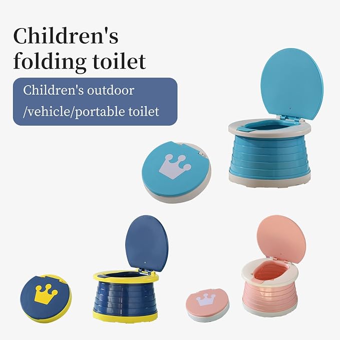 Travel Potty for Toddler, Portable and Foldable Toilet, Apply to Seat Emergency - Image 6