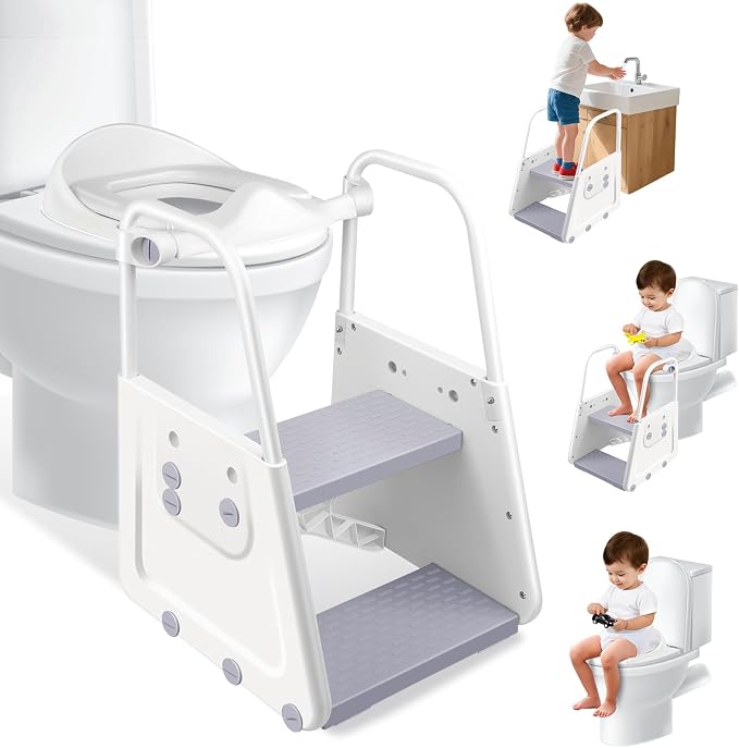 Potty Training Seat with Step Stool - 3 in 1 Potty Training Toilet Seat with by Unknown