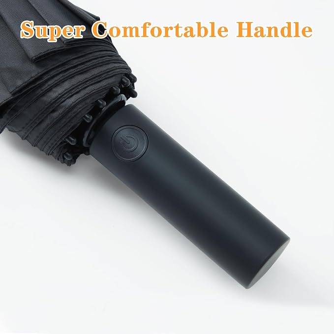 Large Double-Ribs Umbrella Automatic Folding Umbrella - Image 2