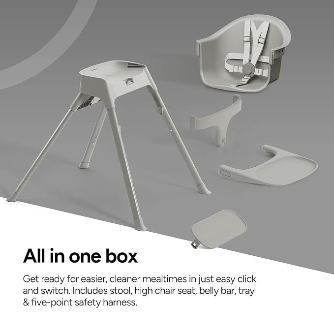 Mompush Olli 7-in-1 Convertible High Chair - Image 7