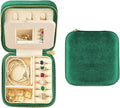 TAIMY Plush Velvet Travel Jewelry Box, Small Travel Jewelry Case, Portable Mini by TAIMY