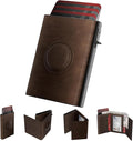 Mens Wallet with AirTag Holder: Smart Wallet Compatible with Apple AirTag by ROYALKIT