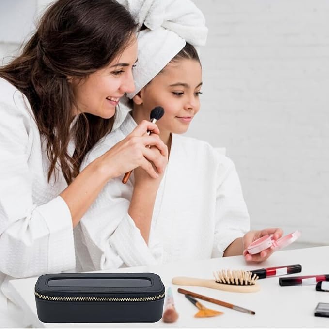 Travel Clear Makeup Bag Set, TSA Approved Cosmetic Bag Case - Image 7