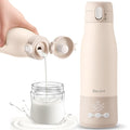 Portable Bottle Warmer for Travel, 12 Oz Milk Warmer for Breastmilk Formula by CapyBud