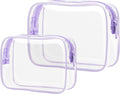 PACKISM Clear Makeup Bags by Packism