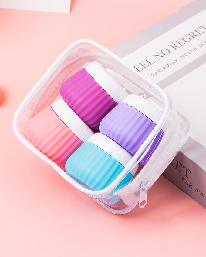 Travel Containers for Toiletries 4 Pack, TSA Approved Travel Size Toiletries - Image 5