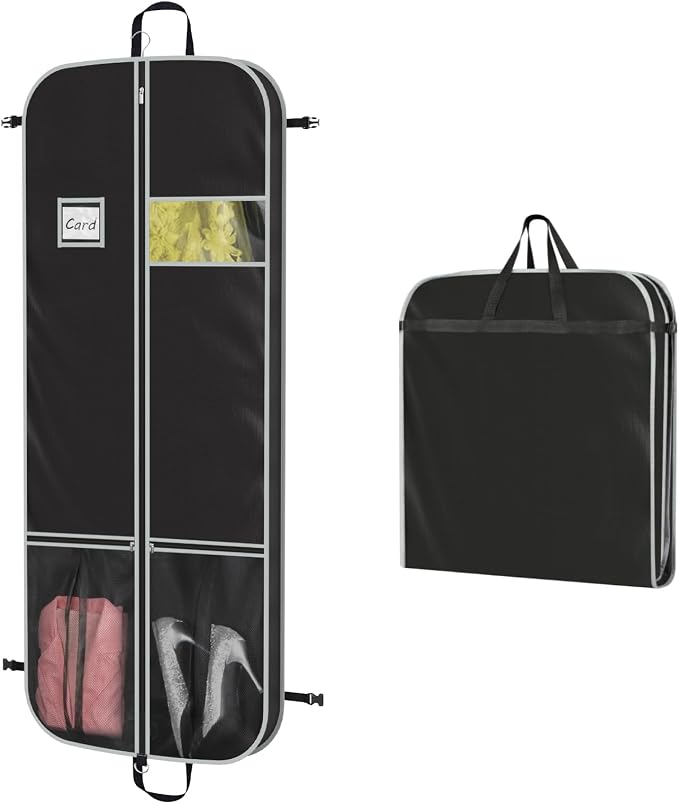 Zilink Upgrade 60" Garment Bag for Long Coat, Gown and Choir Robe by Zilink