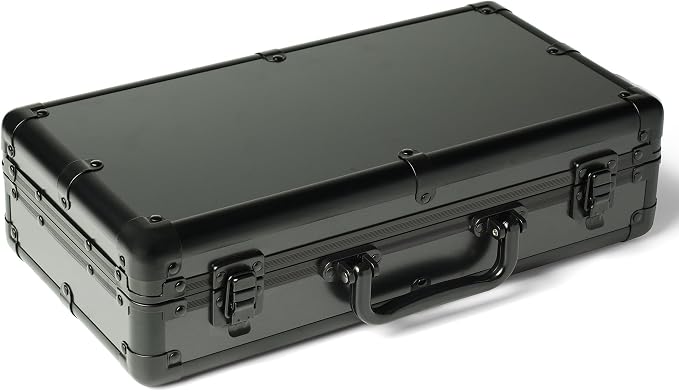 10 slots Watch organizer Case, Aluminum watch storage box, hard watch travel box - Image 6