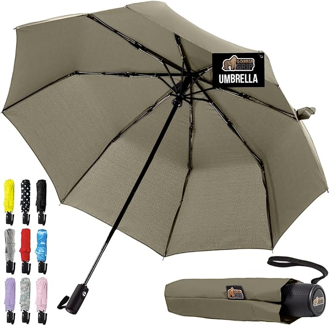 GORILLA GRIP Strong Stick Umbrella by GorillaGrip
