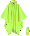 ANYOO Hooded Rain Poncho for Adults Waterproof Lightweight Rain Coat for Men by Anyoo