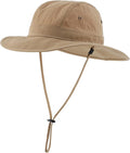 Home Prefer Summer UPF 50+ Men's Bucket Sun Hat Wide Brim Fishing Hat Safari Hat by HomePreferHatsCaps