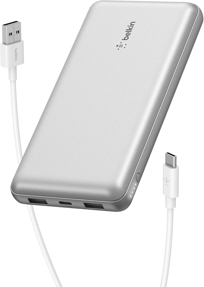 Belkin Portable Charger, USB-C Power Bank 20000 mAh w/ 1xUSB-C Port & 2xUSB-A by Belkin
