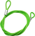 8FT 6mm Stainless Steel Security Cable Lock, Braided Steel Vinyl Coated Safety by Bytiyar
