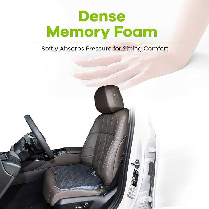 Soft Dense Memory Foam Car Seat Cushion - Image 4