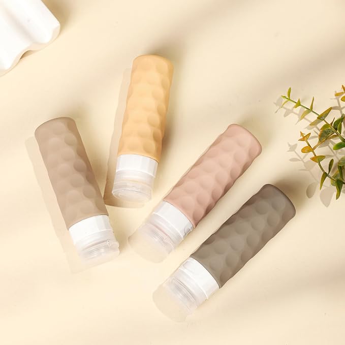 Travel Bottles for Toiletries, BPA Free Leak Proof Premium Silicone Bottles - Image 7