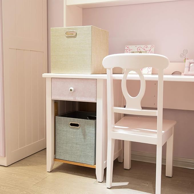 Foldable Storage Bins, 13×13 Storage Cubes Basket Containers - Image 4
