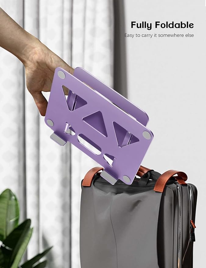 Adjustable Laptop Stand for Desk, Portable Laptop Stand Holder and Riser - Image 7