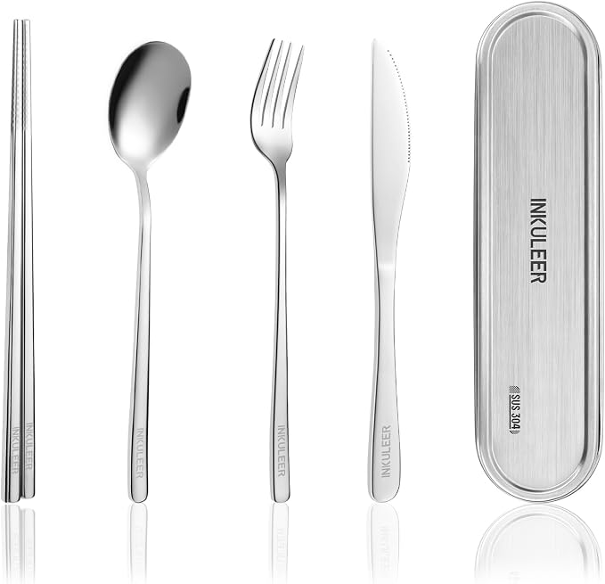 Travel Cutlery Set by inkuleer