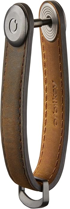 Orbitkey Crazy Horse Leather Key Organizer | Quiet Profile | Holds up to 7 Keys - Image 7