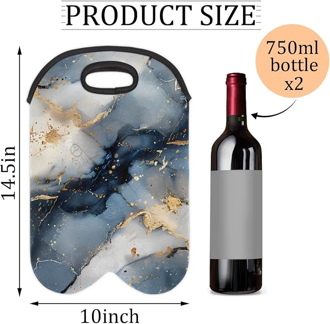 Wine Carrier Tote Personalized Bag - Image 2