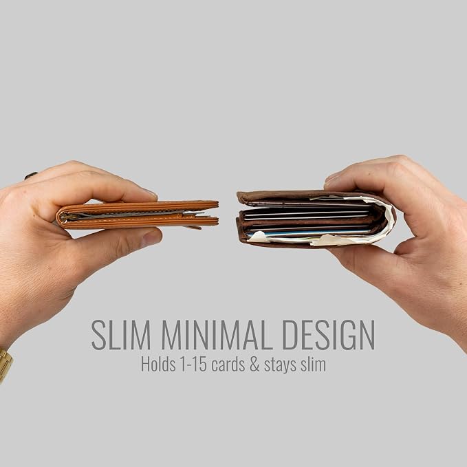 Kings Loot Wallet for Men | Minimalist Slim RFID Blocking Leather Design - Image 3
