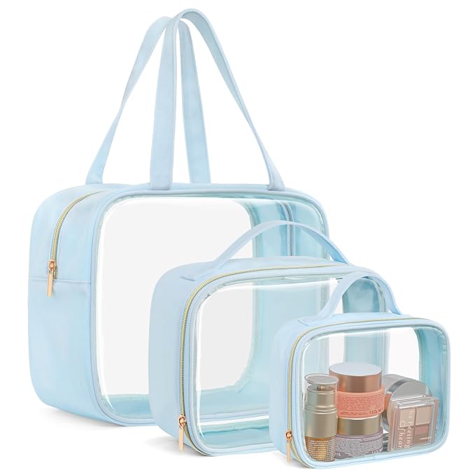 PACKISM Clear Makeup Bag by Packism