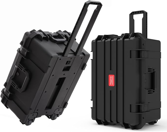 Waterproof Hard Case, Equipment Rolling Hard Case by Regetek