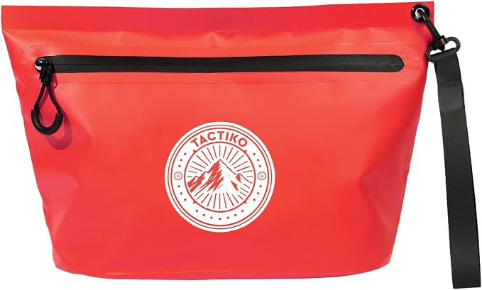 Tactiko Heavy-Duty Splash Water Resistant Zipper Pouches by TactikoSurvival